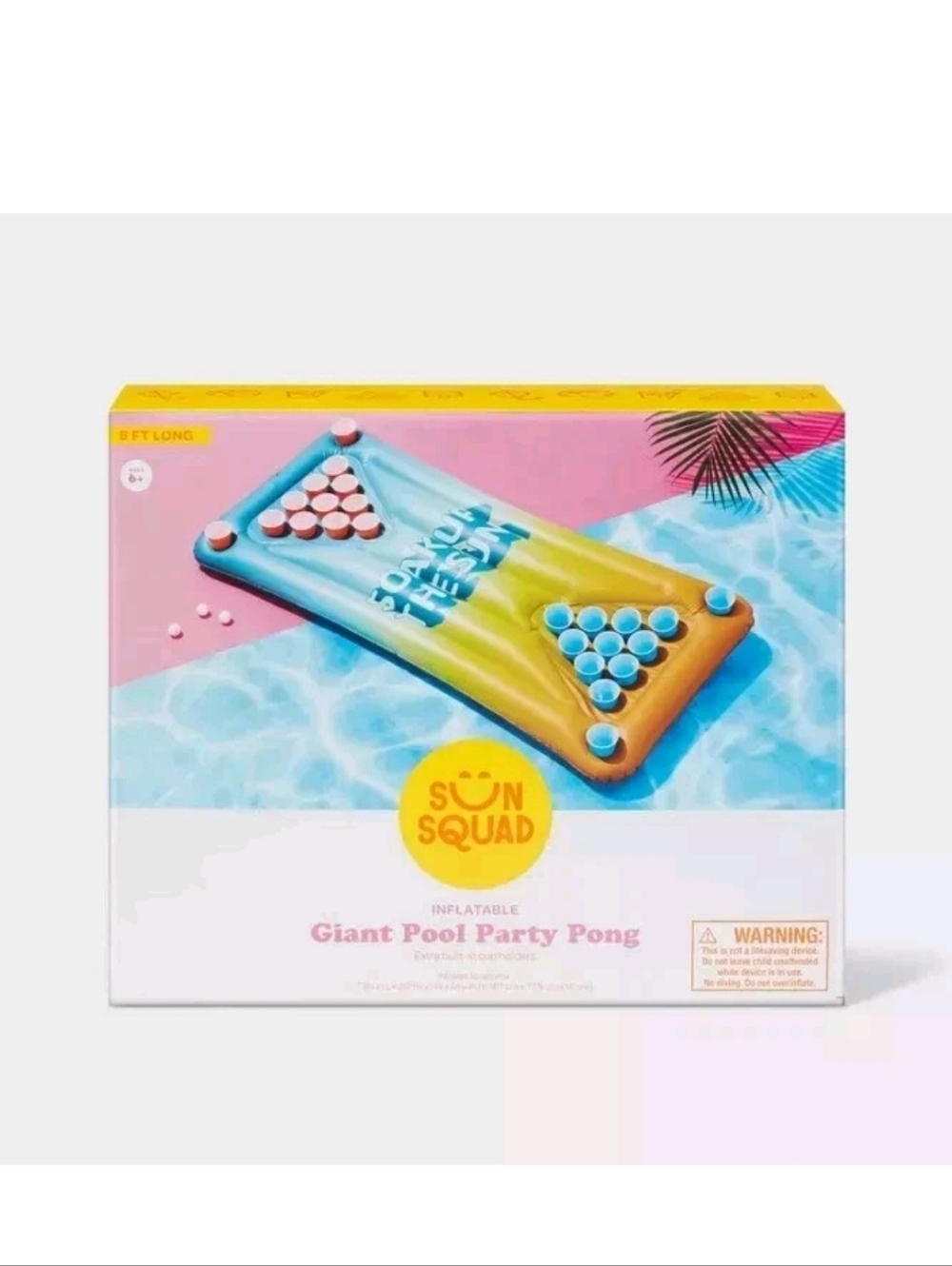 Sun Squad Pool Party Pong Inflatable